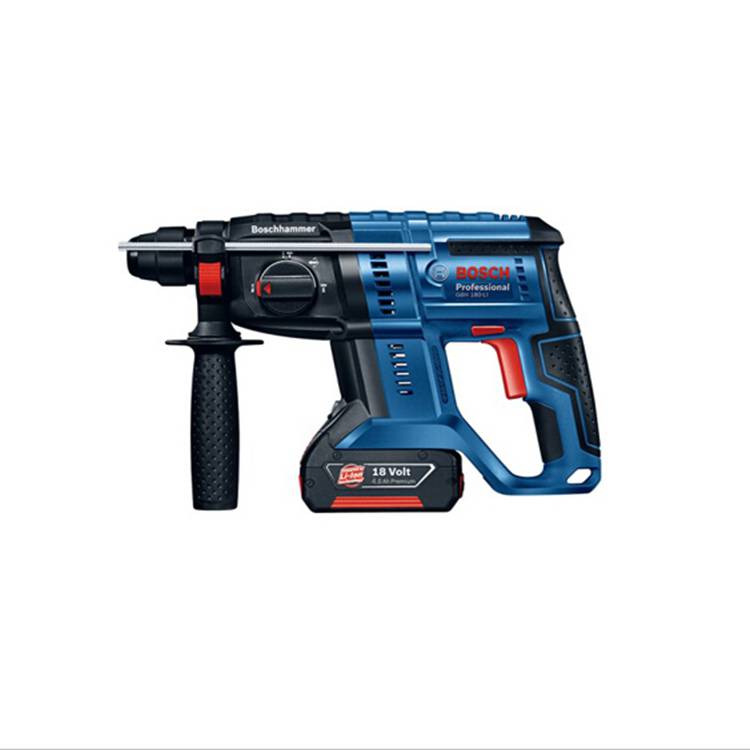 三功能冲击钻博世bosch进口充电式电锤gbh180li四坑锂电电钻图片
