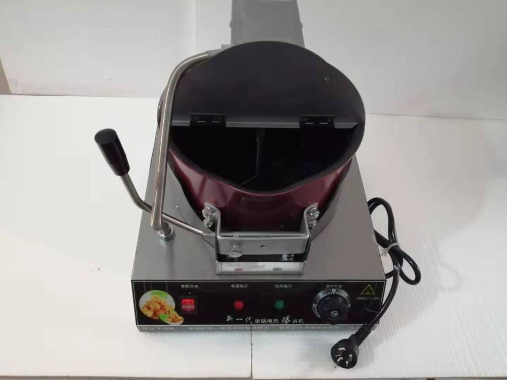 单锅电加热爆谷机电加热爆米花机