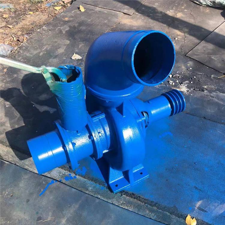 8寸压井柴油抽水泵农田灌溉汽油机水泵便携式汽油抽水泵