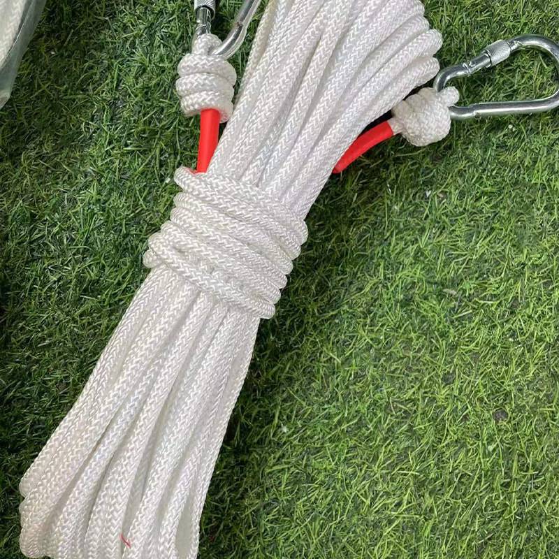 高空作业外墙清洗绳消防员火灾逃生绳钢丝芯安全绳登山攀岩速降绳