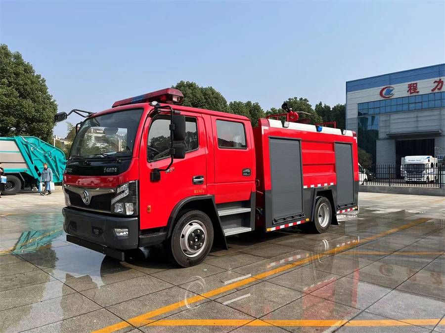 国六5吨供水消防车消防高炮ps830w射程50米