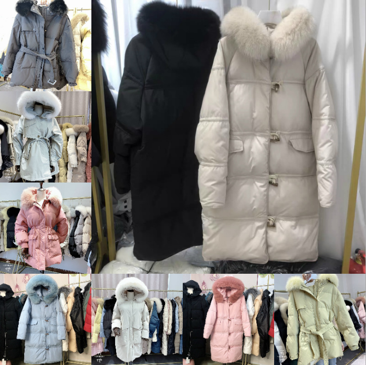 派克服女大码秋冬季义乌地摊货源批发网站大衣中长毛呢外套女潮