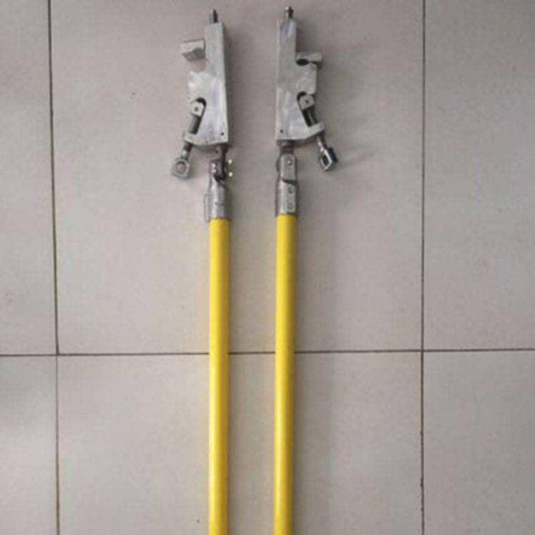 引线锁线杆导线双头自锁杆双头锁杆绝缘双勾带电作业双钩线夹锁杆