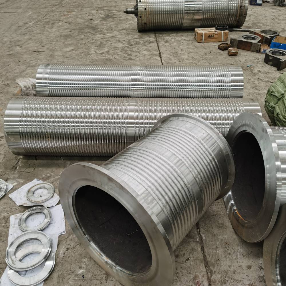 小吊机钢制卷筒组6502000钢丝绳卷筒启闭机筒体亚重