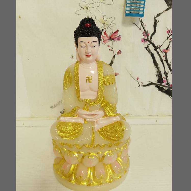 佛教教主释迦摩尼佛神像如来佛祖佛像佛教创始人释迦摩尼佛像西天佛爷