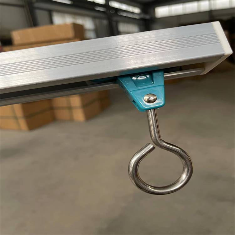 铝合金医用输液轨道病房用u型轨道门诊直型输液天轨