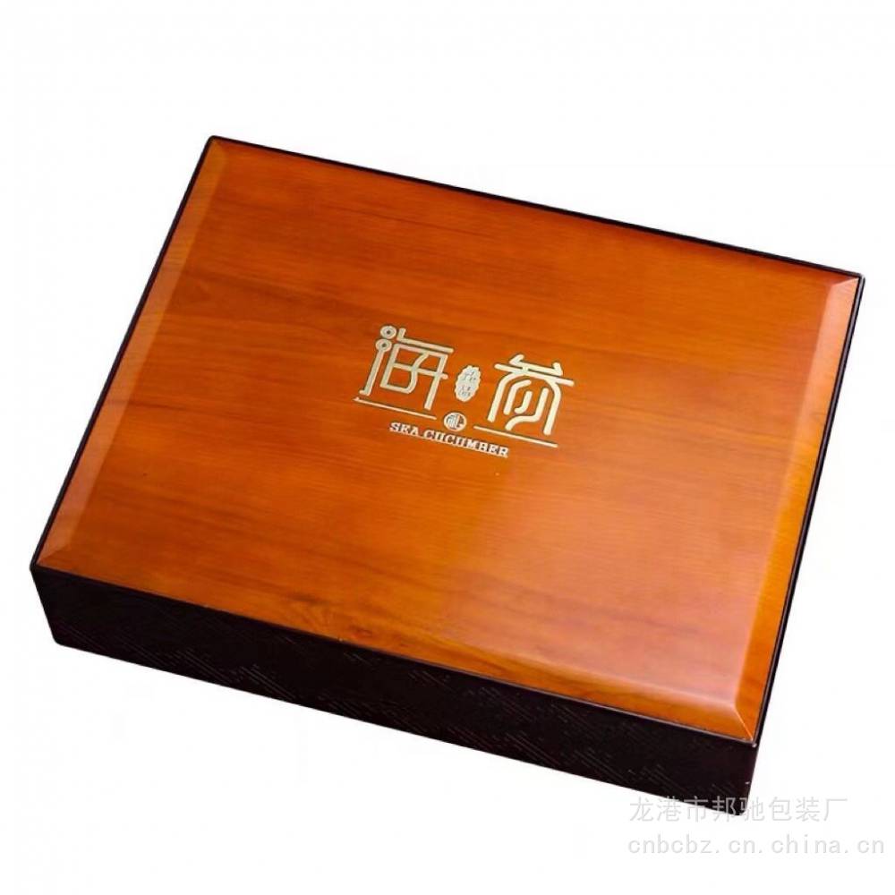 熊胆粉木盒包装淡干海参木质礼品盒那曲虫草包装盒紫砂壶木盒定制