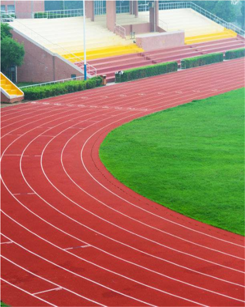 濱州塑膠跑道校園塑膠地面田徑運動場山東青島昌巍景觀工程地坪施工