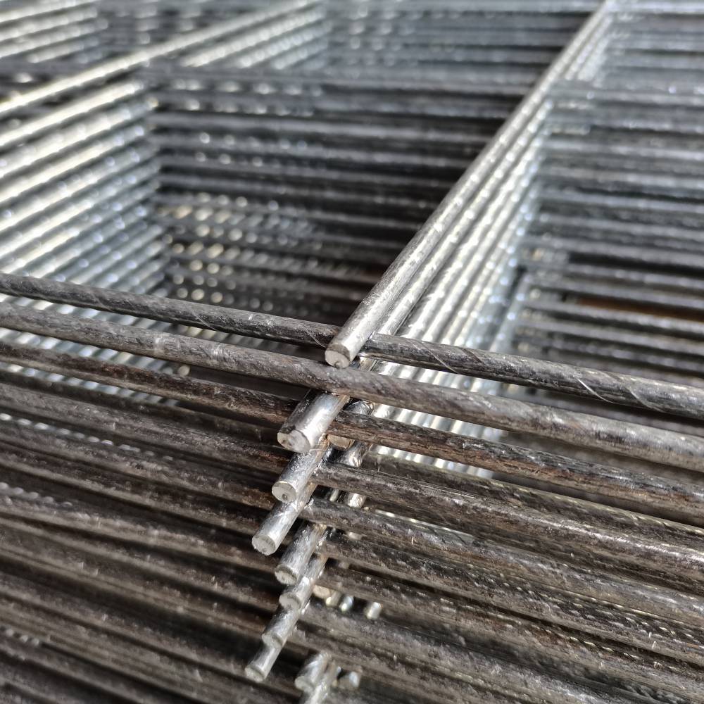 桥梁路面直角焊接钢筋网片防止开裂电焊网螺纹钢筋网