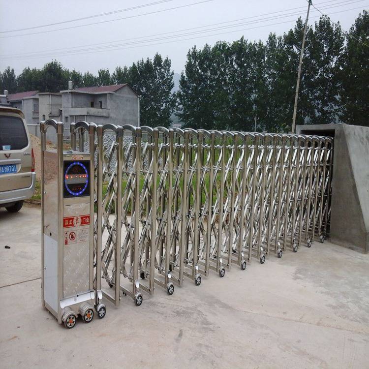 成品不锈钢电动伸缩门正规厂家十堰马鞍山电动伸缩门合肥伸缩门合肥