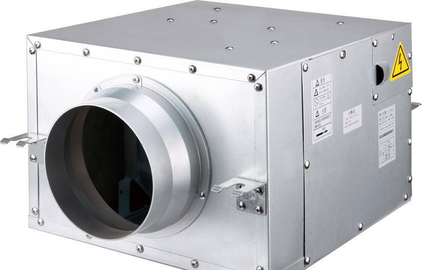 湖南湘西风机管道式静音送风机新风系统单向排气家用换气通风全屋商用