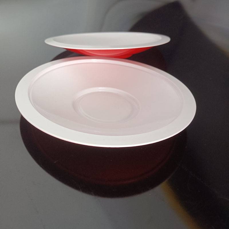 山东厂家新品上市餐饮专用一次性塑料pp碗碟 159口径碗团平口碗