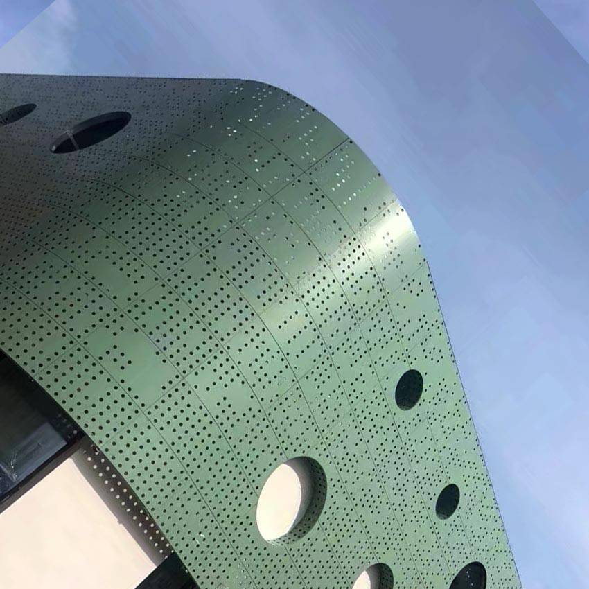 烤漆铝板幕墙装饰