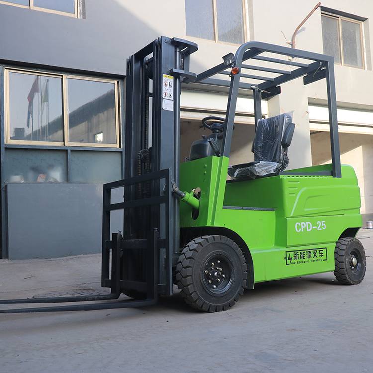 3吨油改电动叉车2吨四轮座驾式锂电吨堆高车小型电动叉车隆恒