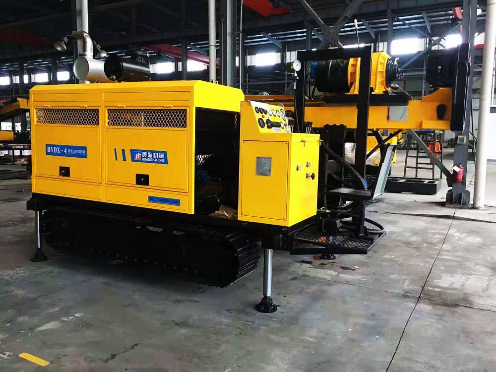 全液压动力头钻探机,黄海机械岩心钻机,全液压勘探岩心钻机