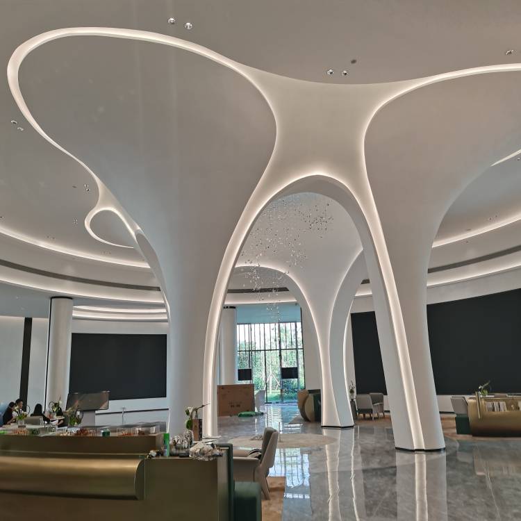 grg造型板grg增强玻璃纤维石膏板保利大都会项目广东饰纪上品图片