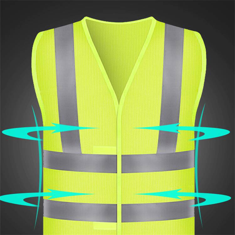 【反光背心 荧光黄绿色马甲 交通安全警示执勤骑行服】价格_厂家-中国