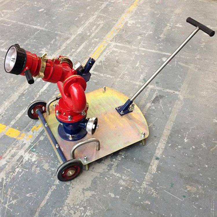 psy系列移动消防水炮大流量电控型消防炮便携式水力自摆炮