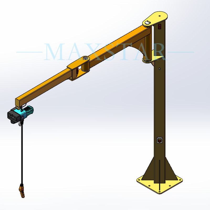 折臂吊曲臂吊悬臂吊平衡到助力臂定柱式起重机