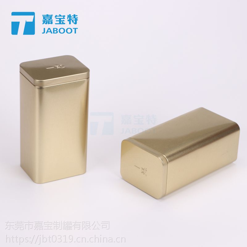 枸杞粉铁盒包装 方形西洋参粉马口铁盒 制何首乌铁罐定制