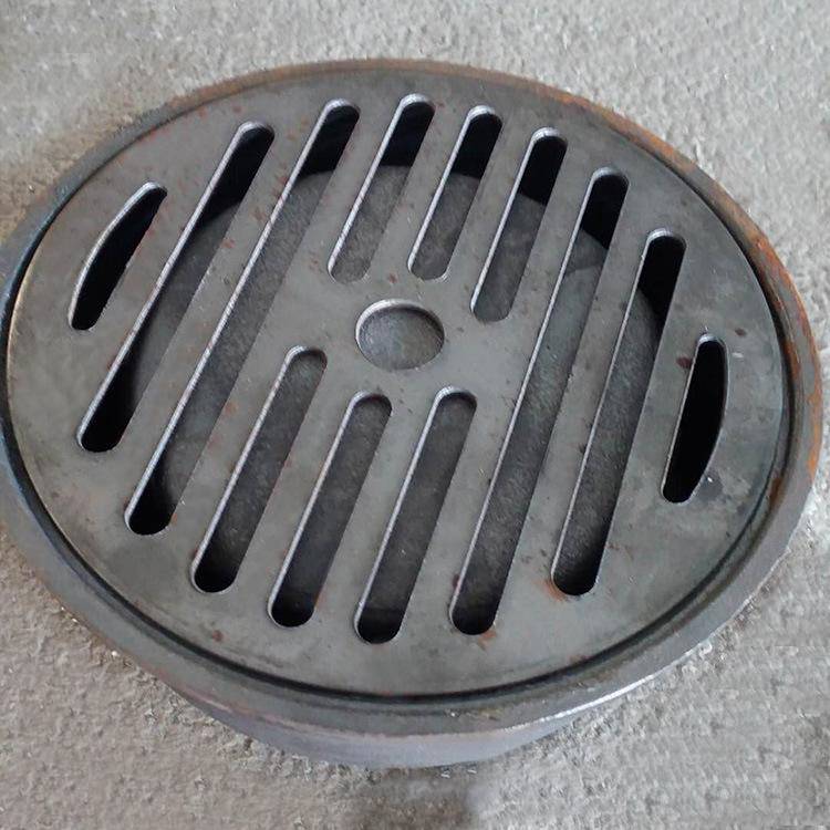 铸铁篦子直排式圆形铸铁地漏篦子厨房下水地漏篦子