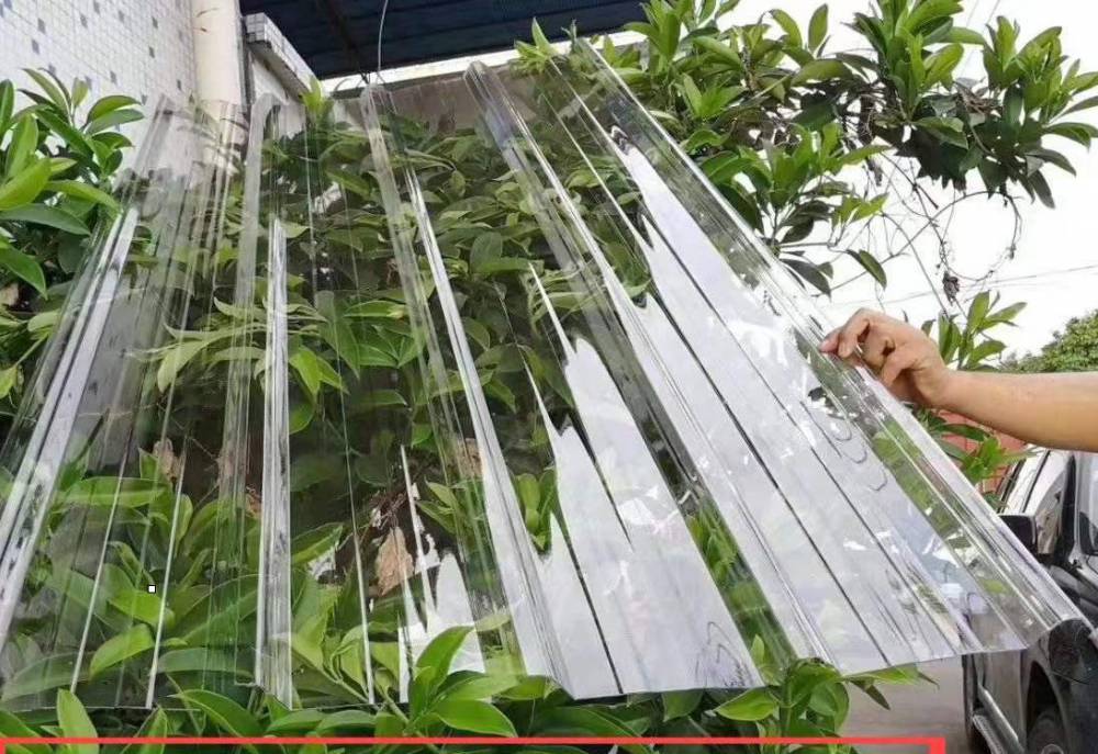 壹诺 pc采光瓦 全透明840亮瓦 玻璃钢透明波形瓦 防水防潮***