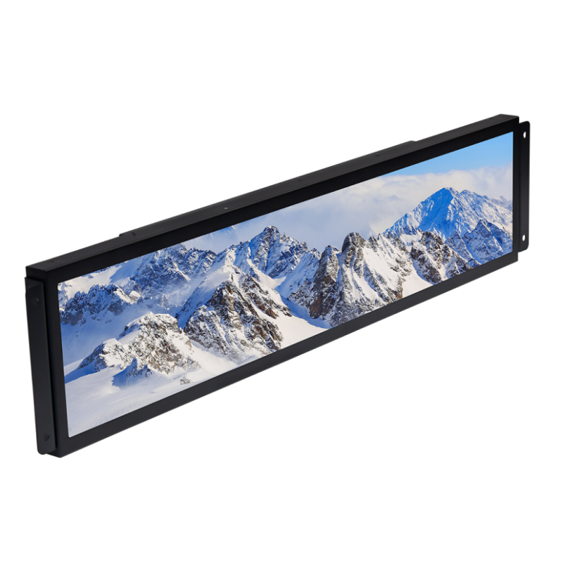 鑫精博 液晶导乘屏 条形屏广告机 公交车显示条形长条横竖屏