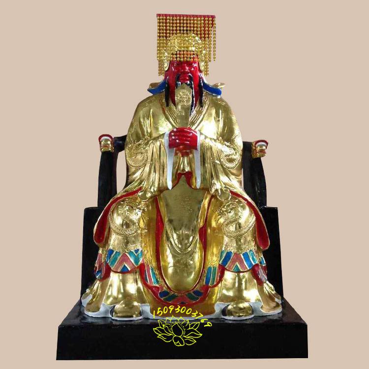 持青龙偃月刀关公像夜读春秋关二爷关帝关圣帝君古彩树脂道教神像关公