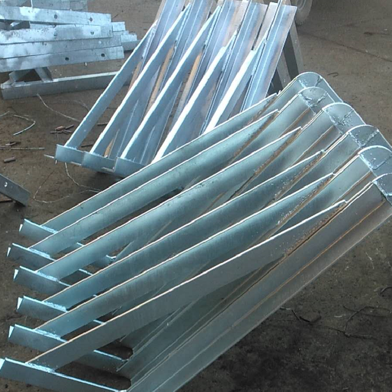 双鸭山管廊电力电缆支架吊篮热镀锌三角支架