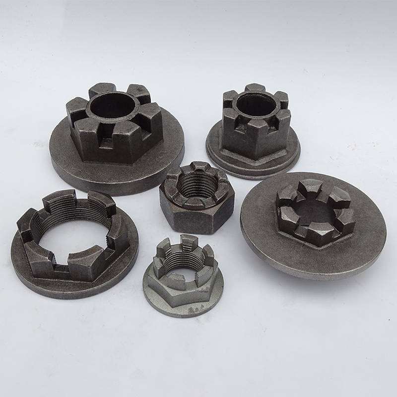 六角开槽螺母花螺母非标开槽螺母非标异形件