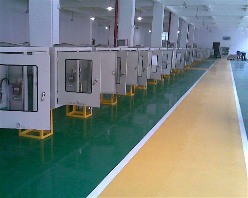 彩色环氧地坪工业厂房地面发展新趋势