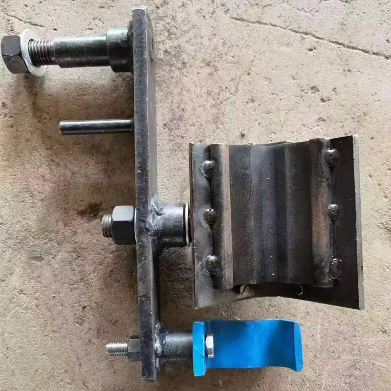 煤矿用锻造猴车组合式黑色抱索器固定式抱索器卡钳式重力式抱索器