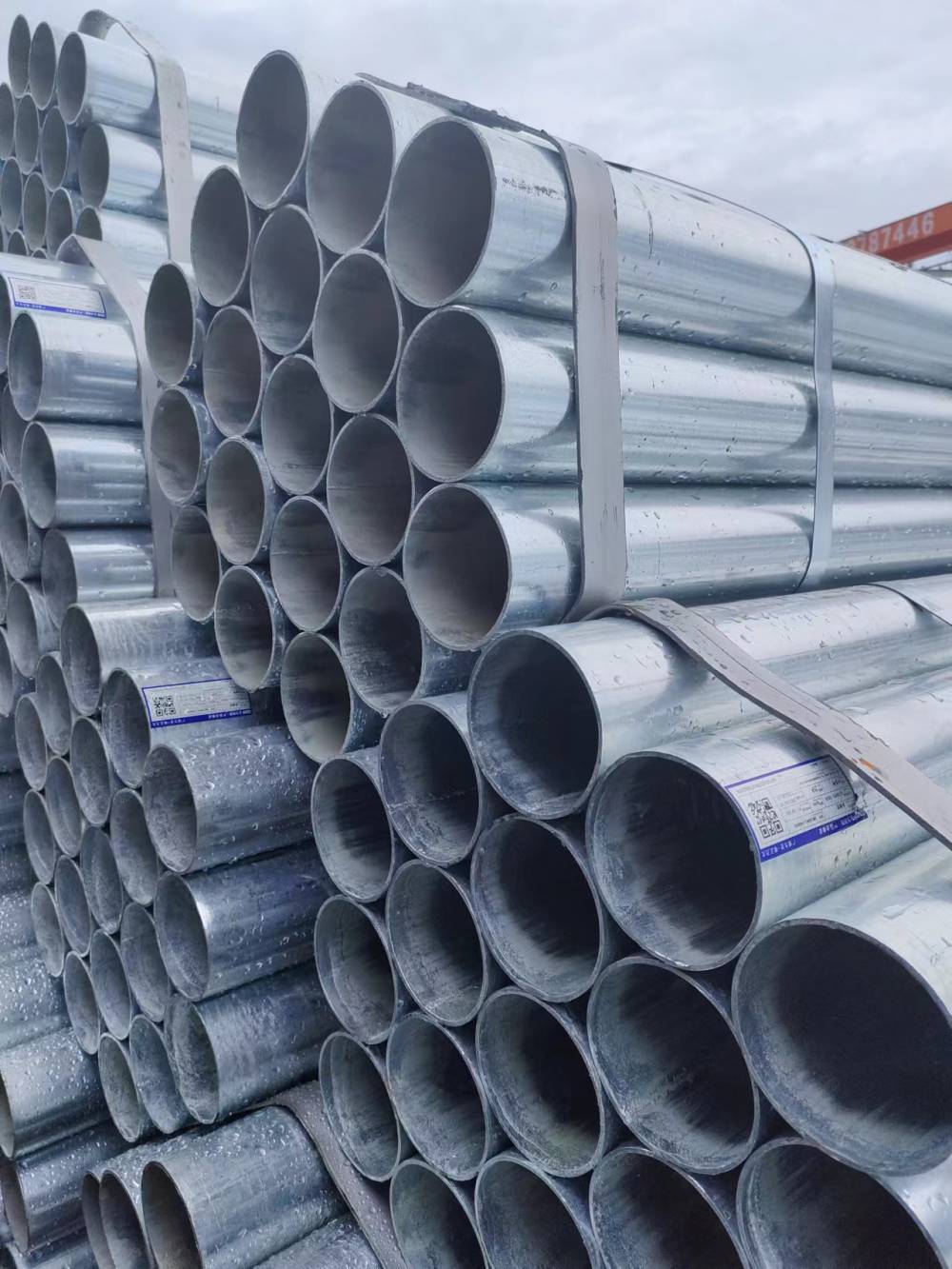 dn15喷淋镀锌钢管镀锌焊接钢管性能检验过关