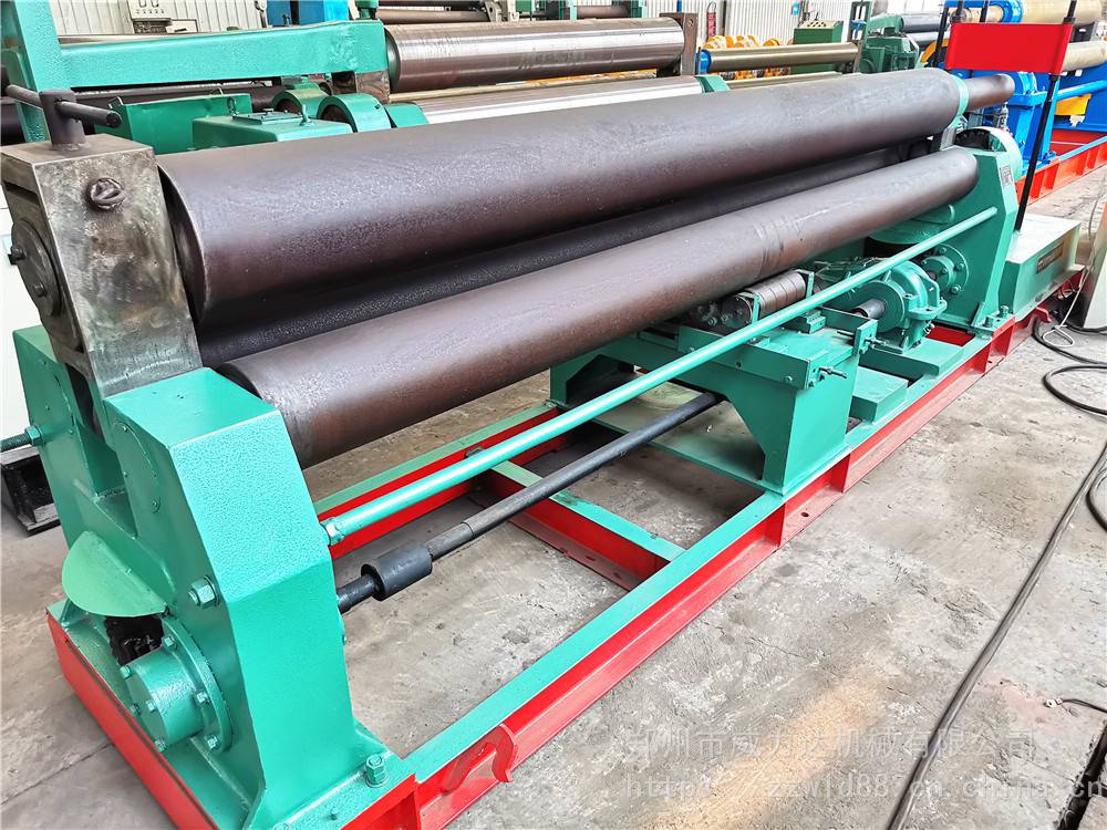 洛阳10x3000二手卷板机机械卷板机全自动卷板机三辊加长卷板机报价