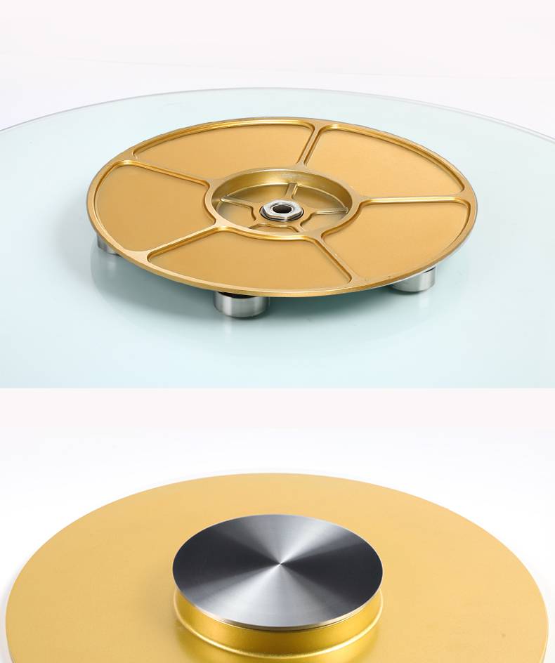 钢化酒店餐厅玻璃转盘圆桌玻璃转盘
