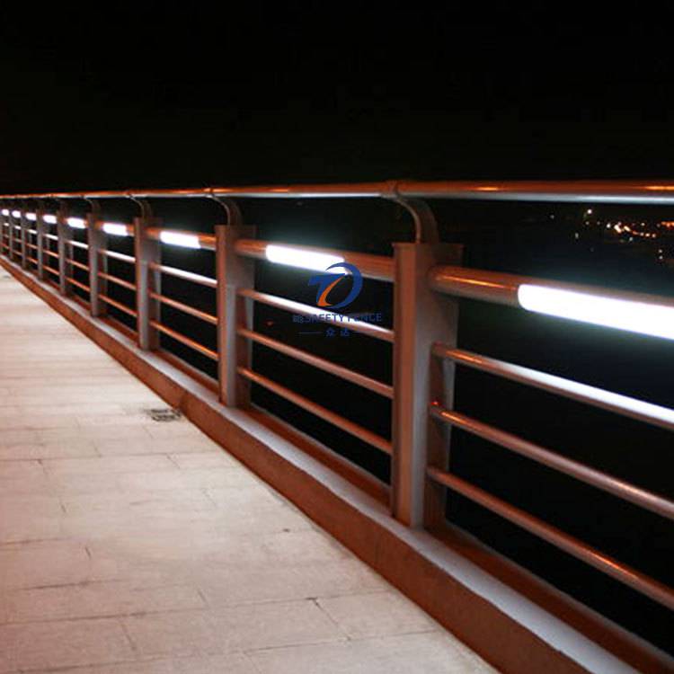 众达桥梁亮化护栏市政灯光亮化护栏支持定制提供安装