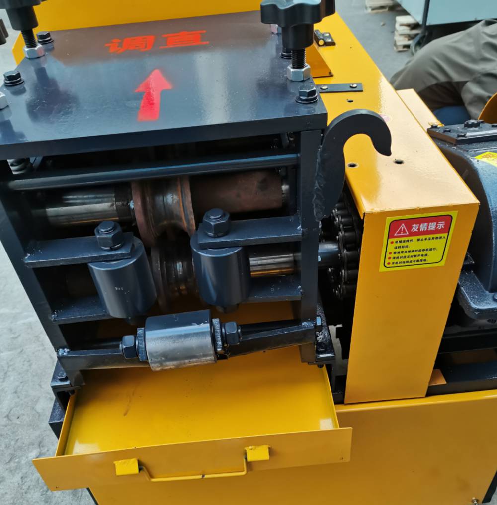 工地脚手架管调直机钢管弯管直管机双曲线调直机