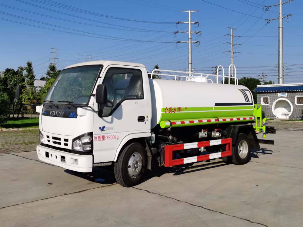 【國六五十鈴5噸灑水車 小區公園 園林綠化工具車】價格_廠家 - 中國