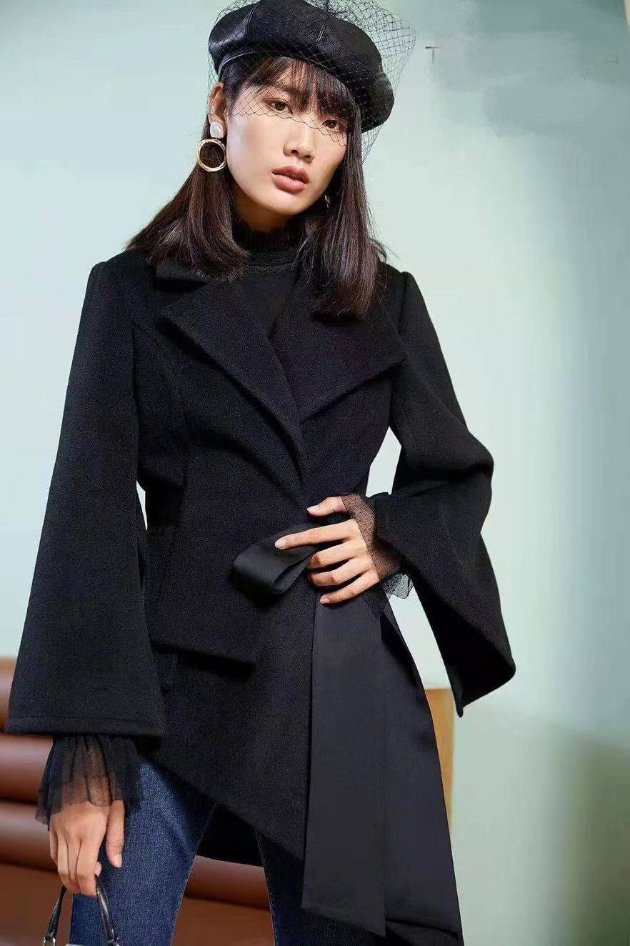 深圳女装品牌批发言形秋洛呗一女装连衣裙抖音视频看货