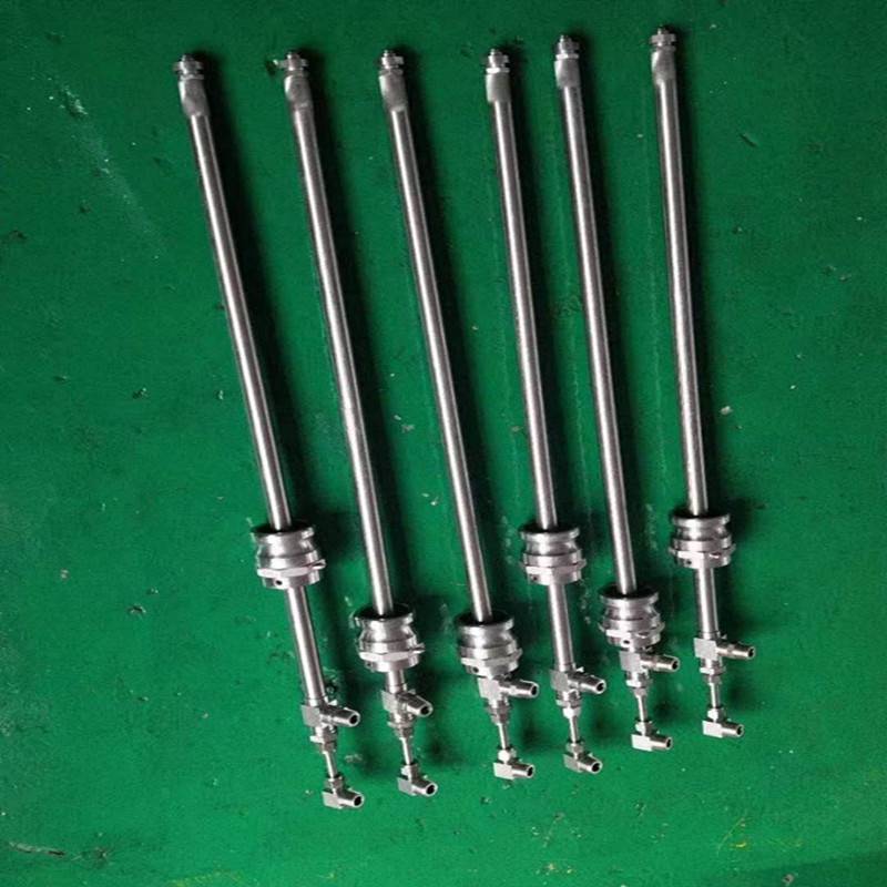 尿素氨水喷枪双流体脱硝喷枪不锈钢空气雾化脱销喷枪设备