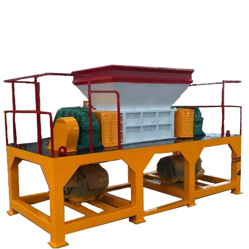 废旧塑料管撕碎机小型布条破碎机剪切式纸厂下脚料破碎机图片