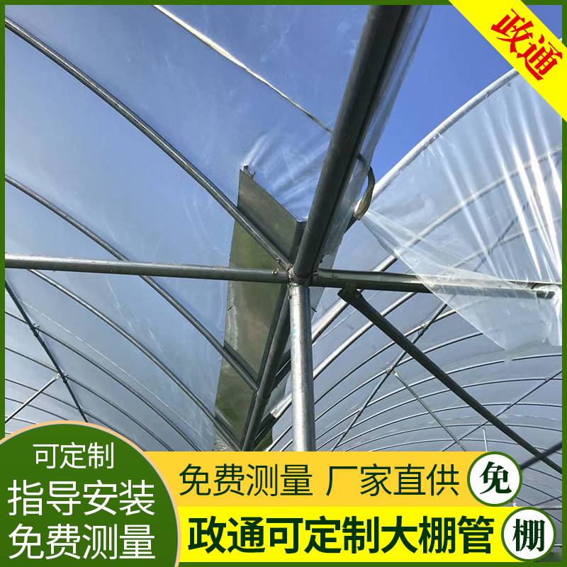 甘肃蔬菜大棚建设政通锯齿形连栋大棚