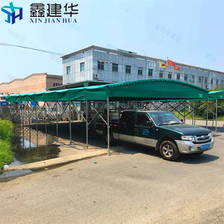 襄樊枣阳厂家悬空轨道推拉棚 大型推拉蓬怎么撑开