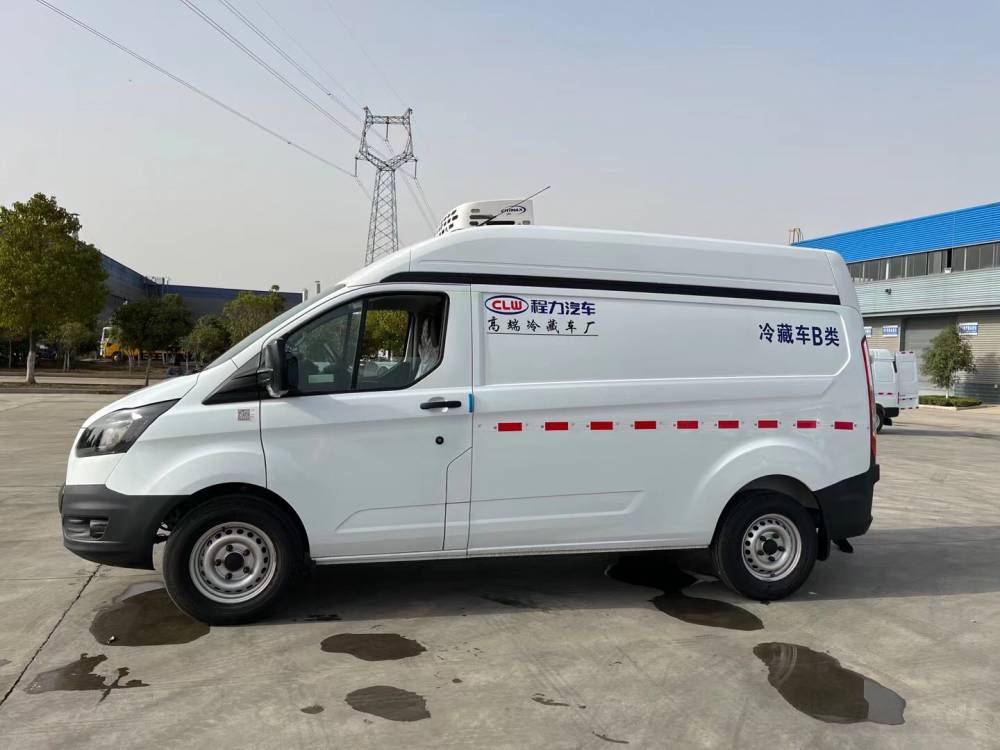 福特全顺疫苗冷藏车小型面包药品冷链配送车42米福田冷藏车
