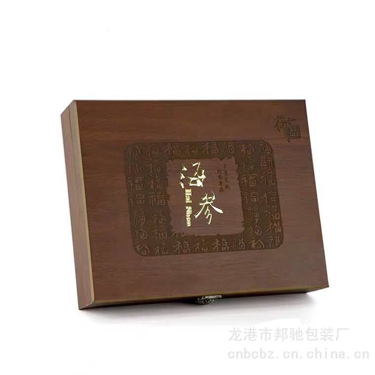 福鼎白茶木盒包装礼品空盒定制那曲虫草包装盒铁皮枫斗包装盒定制