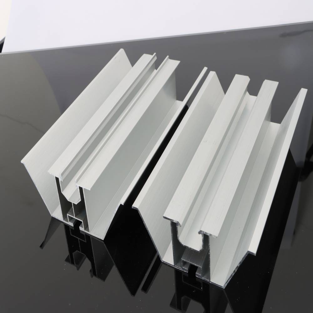 阳光房支架铝合金防水导轨bipvw型槽防水