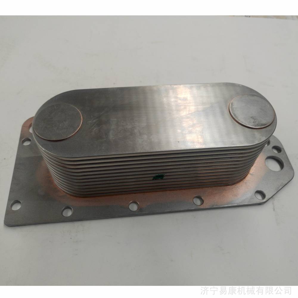 康明斯6c83机油冷却器3974815原装康明斯6ct发动机机冷器