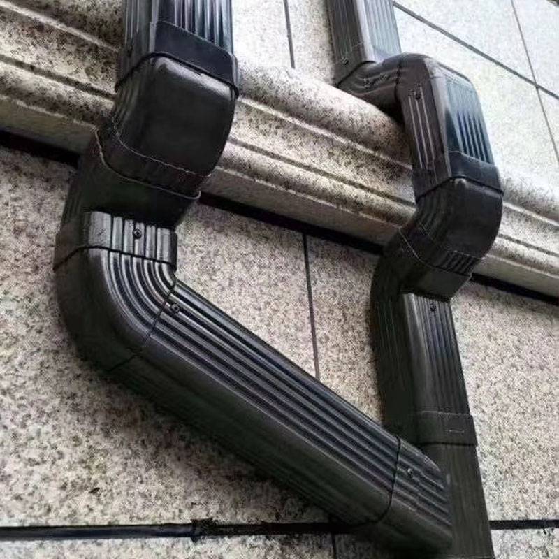 宁波阳光房下水弯头雨水管弯头方管落水配件