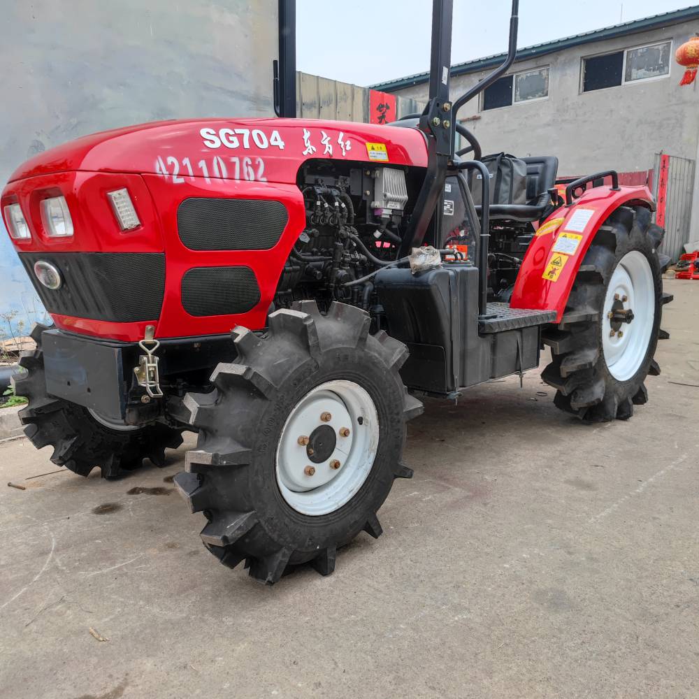 东方红704大棚王农用四轮四驱拖拉机东方红变频强压多路阀梭式换挡