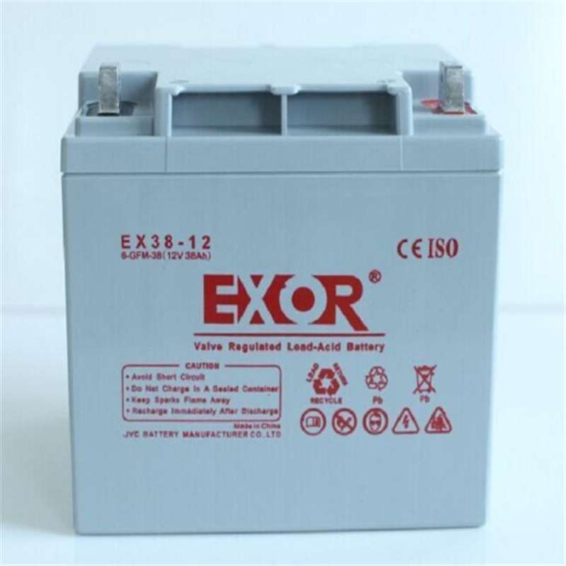 百色exor埃索蓄电池12v38ah直流屏配套